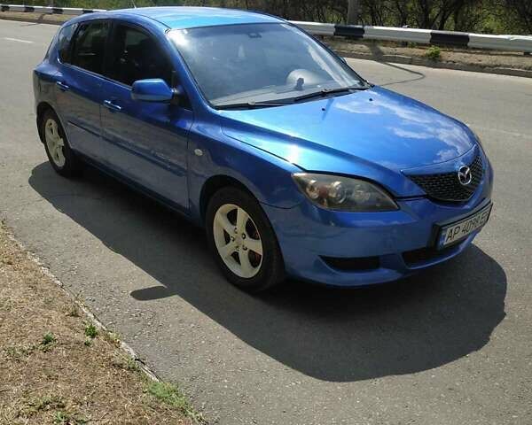 Синий Мазда 3, объемом двигателя 1.6 л и пробегом 89 тыс. км за 4900 $, фото 1 на Automoto.ua