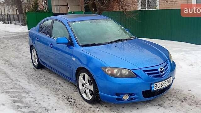 Синий Мазда 3, объемом двигателя 2.26 л и пробегом 212 тыс. км за 4600 $, фото 3 на Automoto.ua