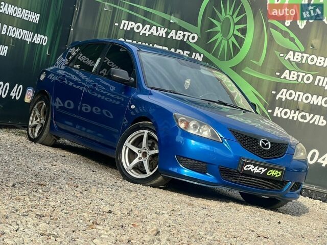 Синий Мазда 3, объемом двигателя 2 л и пробегом 227 тыс. км за 3500 $, фото 1 на Automoto.ua