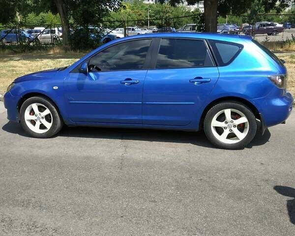 Синий Мазда 3, объемом двигателя 1.6 л и пробегом 89 тыс. км за 4900 $, фото 3 на Automoto.ua