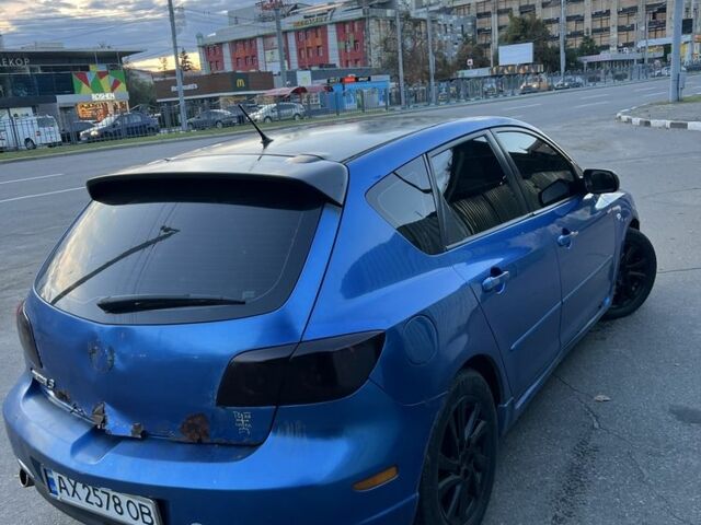 Синий Мазда 3, объемом двигателя 2 л и пробегом 360 тыс. км за 2210 $, фото 2 на Automoto.ua