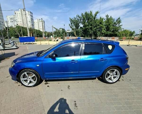 Синій Мазда 3, об'ємом двигуна 2 л та пробігом 220 тис. км за 4000 $, фото 1 на Automoto.ua