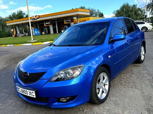 Синий Мазда 3, объемом двигателя 1.6 л и пробегом 170 тыс. км за 3850 $, фото 1 на Automoto.ua