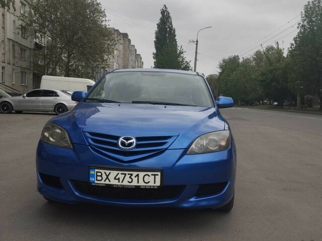 Синий Мазда 3, объемом двигателя 1.6 л и пробегом 280 тыс. км за 3900 $, фото 2 на Automoto.ua
