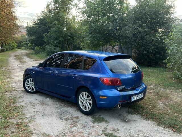 Синий Мазда 3, объемом двигателя 2 л и пробегом 350 тыс. км за 2296 $, фото 3 на Automoto.ua