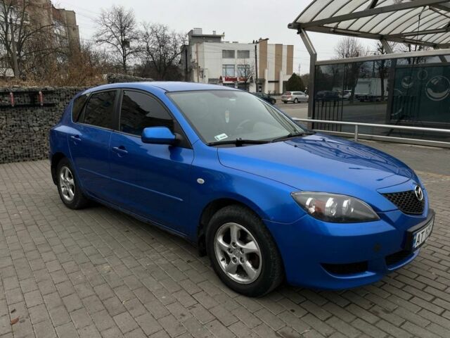 Синий Мазда 3, объемом двигателя 1.3 л и пробегом 182 тыс. км за 2900 $, фото 1 на Automoto.ua