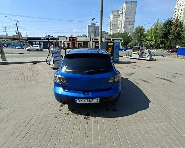 Синій Мазда 3, об'ємом двигуна 2 л та пробігом 220 тис. км за 4000 $, фото 2 на Automoto.ua