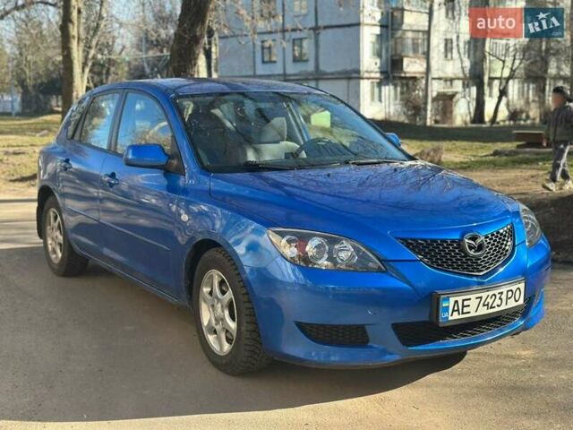Синий Мазда 3, объемом двигателя 1.4 л и пробегом 256 тыс. км за 4000 $, фото 1 на Automoto.ua