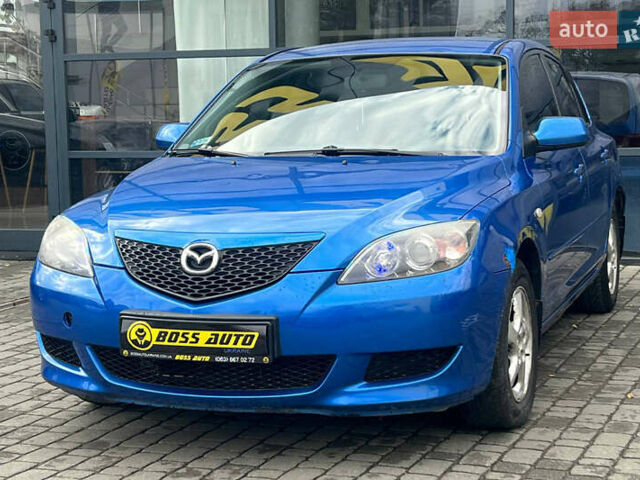 Синий Мазда 3, объемом двигателя 1.35 л и пробегом 182 тыс. км за 3900 $, фото 2 на Automoto.ua