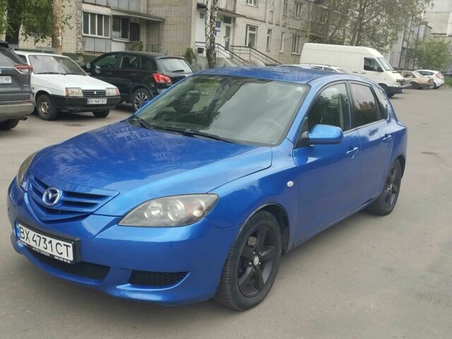 Синий Мазда 3, объемом двигателя 1.6 л и пробегом 280 тыс. км за 3900 $, фото 1 на Automoto.ua