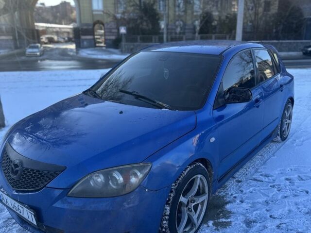 Синій Мазда 3, об'ємом двигуна 2 л та пробігом 225 тис. км за 3500 $, фото 1 на Automoto.ua