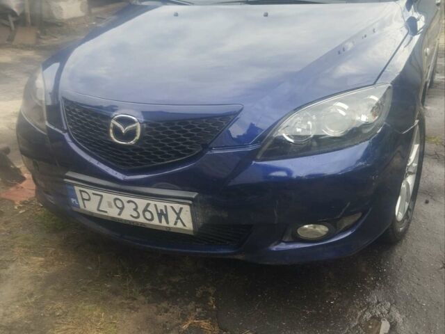 Синий Мазда 3, объемом двигателя 1.6 л и пробегом 235 тыс. км за 2500 $, фото 2 на Automoto.ua