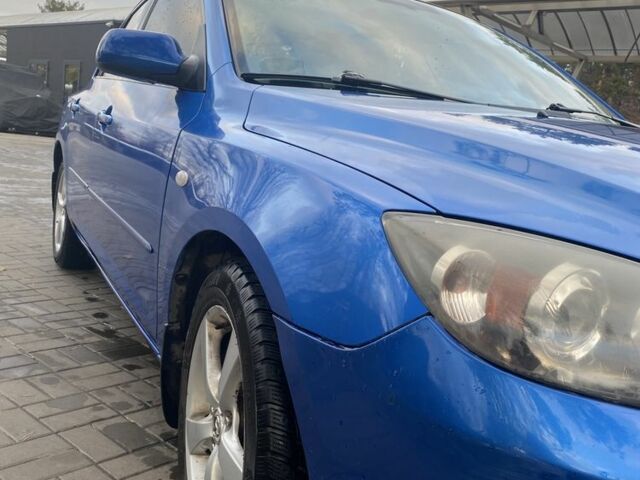 Синий Мазда 3, объемом двигателя 1.6 л и пробегом 140 тыс. км за 4500 $, фото 2 на Automoto.ua