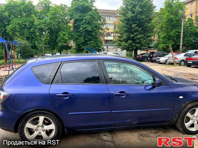 Синій Мазда 3, об'ємом двигуна 1.6 л та пробігом 218 тис. км за 3800 $, фото 2 на Automoto.ua