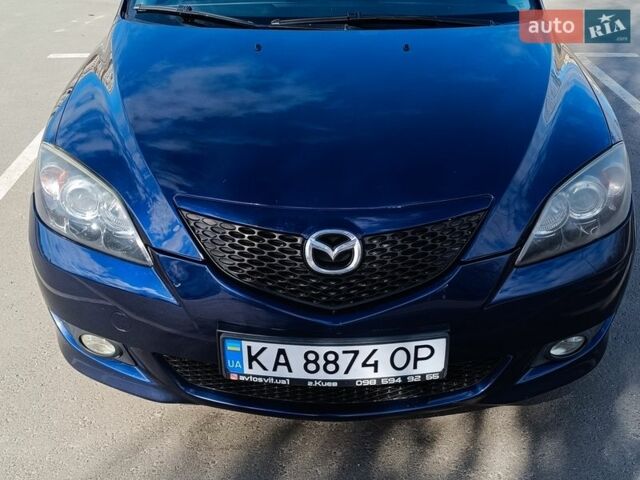 Синий Мазда 3, объемом двигателя 1.6 л и пробегом 181 тыс. км за 5200 $, фото 3 на Automoto.ua