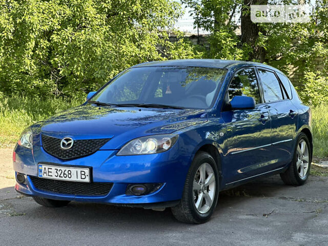 Синий Мазда 3, объемом двигателя 1.6 л и пробегом 172 тыс. км за 4399 $, фото 1 на Automoto.ua