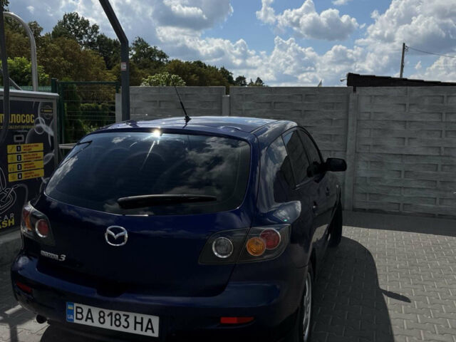Синий Мазда 3, объемом двигателя 1.6 л и пробегом 318 тыс. км за 3500 $, фото 4 на Automoto.ua