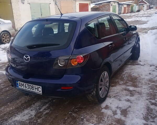 Синій Мазда 3, об'ємом двигуна 1.6 л та пробігом 224 тис. км за 6000 $, фото 3 на Automoto.ua