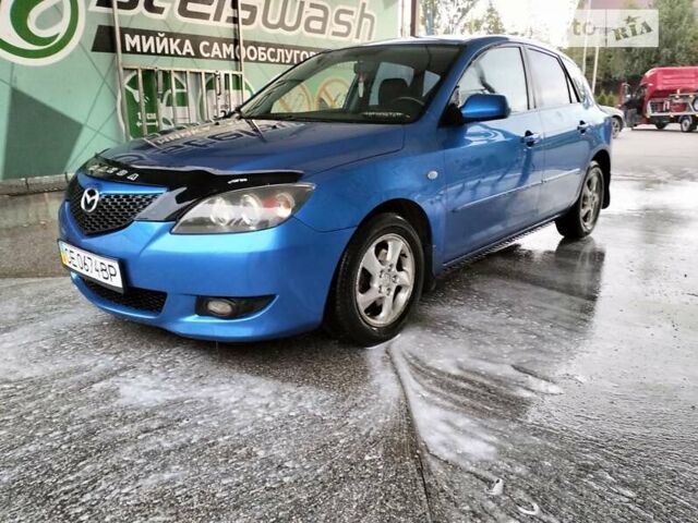 Синий Мазда 3, объемом двигателя 1.6 л и пробегом 220 тыс. км за 3600 $, фото 2 на Automoto.ua