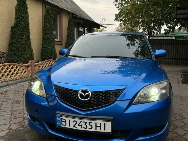 Синій Мазда 3, об'ємом двигуна 1.6 л та пробігом 240 тис. км за 3900 $, фото 1 на Automoto.ua