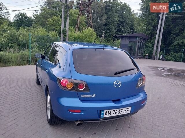 Синій Мазда 3, об'ємом двигуна 1.6 л та пробігом 242 тис. км за 4999 $, фото 7 на Automoto.ua