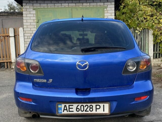 Синий Мазда 3, объемом двигателя 1.6 л и пробегом 180 тыс. км за 4000 $, фото 1 на Automoto.ua
