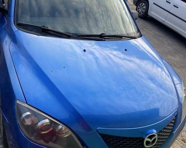 Синий Мазда 3, объемом двигателя 1.6 л и пробегом 180 тыс. км за 4000 $, фото 2 на Automoto.ua