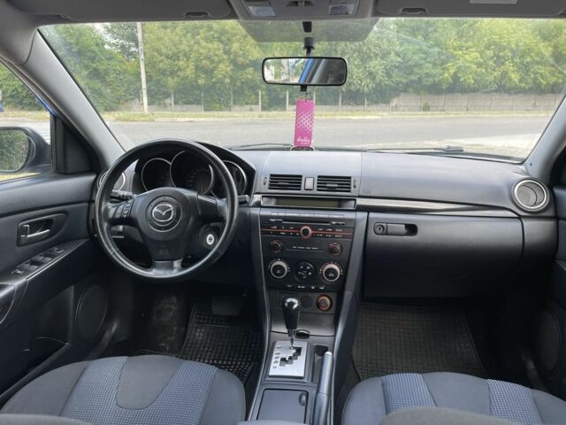 Синий Мазда 3, объемом двигателя 1.6 л и пробегом 175 тыс. км за 5900 $, фото 4 на Automoto.ua