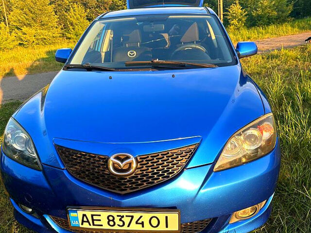 Синий Мазда 3, объемом двигателя 1.6 л и пробегом 265 тыс. км за 5000 $, фото 2 на Automoto.ua