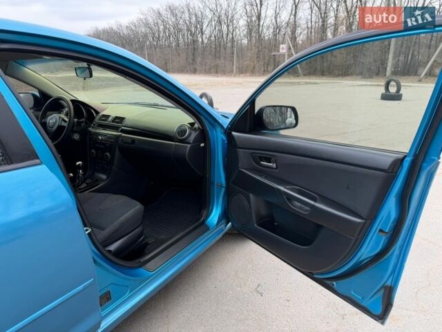 Синий Мазда 3, объемом двигателя 2 л и пробегом 254 тыс. км за 3600 $, фото 20 на Automoto.ua