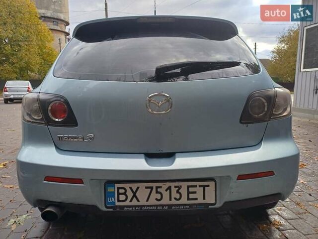 Синий Мазда 3, объемом двигателя 1.6 л и пробегом 331 тыс. км за 4300 $, фото 3 на Automoto.ua