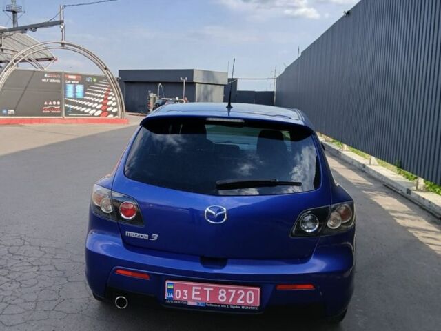 Синий Мазда 3, объемом двигателя 1.6 л и пробегом 158 тыс. км за 6300 $, фото 7 на Automoto.ua
