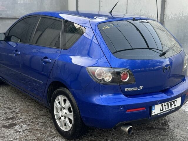 Синий Мазда 3, объемом двигателя 1.6 л и пробегом 242 тыс. км за 6000 $, фото 3 на Automoto.ua