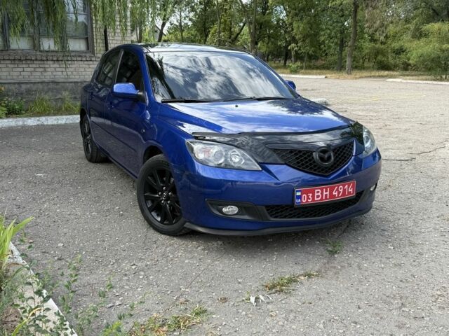 Синий Мазда 3, объемом двигателя 1.6 л и пробегом 194 тыс. км за 5600 $, фото 4 на Automoto.ua