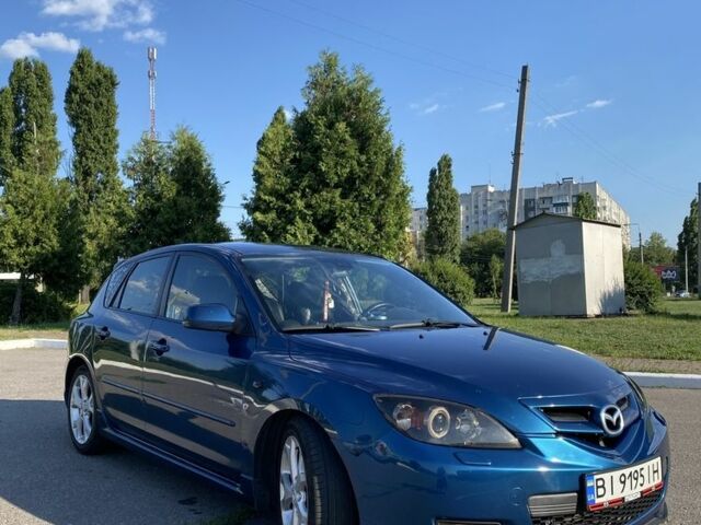 Синий Мазда 3, объемом двигателя 2 л и пробегом 298 тыс. км за 4149 $, фото 1 на Automoto.ua
