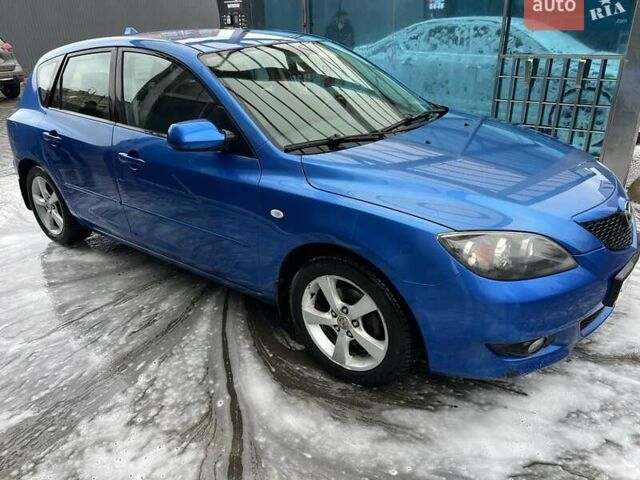 Синий Мазда 3, объемом двигателя 1.6 л и пробегом 121 тыс. км за 5200 $, фото 1 на Automoto.ua