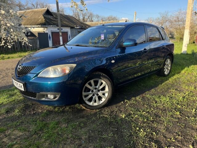 Синий Мазда 3, объемом двигателя 1.6 л и пробегом 242 тыс. км за 4700 $, фото 1 на Automoto.ua