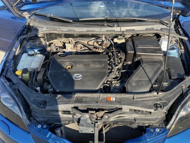 Синий Мазда 3, объемом двигателя 2 л и пробегом 298 тыс. км за 4149 $, фото 6 на Automoto.ua