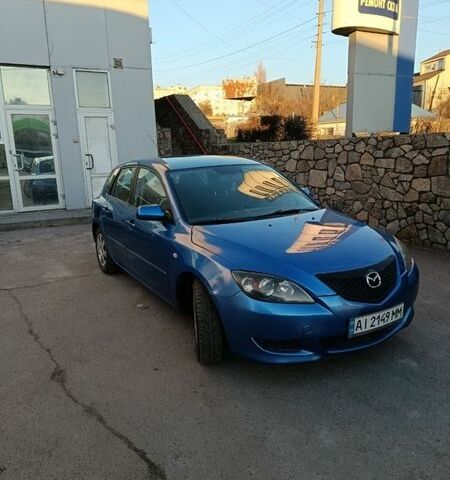 Синий Мазда 3, объемом двигателя 1.6 л и пробегом 359 тыс. км за 4600 $, фото 3 на Automoto.ua