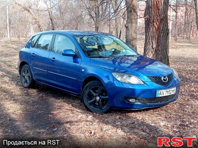 Синий Мазда 3, объемом двигателя 1.6 л и пробегом 186 тыс. км за 4950 $, фото 4 на Automoto.ua