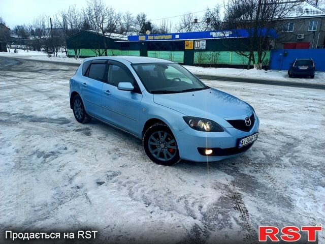 Синий Мазда 3, объемом двигателя 1.6 л и пробегом 20500 тыс. км за 5450 $, фото 1 на Automoto.ua