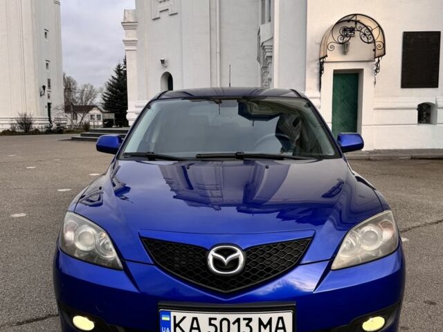 Синий Мазда 3, объемом двигателя 1.6 л и пробегом 205 тыс. км за 4900 $, фото 2 на Automoto.ua