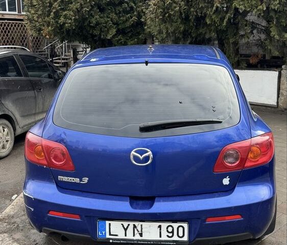 Синій Мазда 3, об'ємом двигуна 1.6 л та пробігом 416 тис. км за 3300 $, фото 2 на Automoto.ua