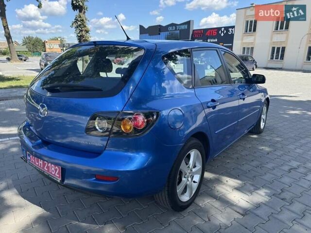 Синій Мазда 3, об'ємом двигуна 1.6 л та пробігом 116 тис. км за 6800 $, фото 46 на Automoto.ua