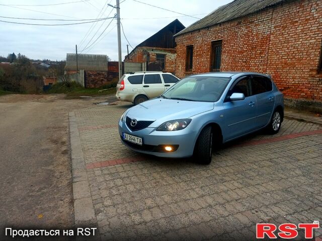 Синий Мазда 3, объемом двигателя 1.6 л и пробегом 203 тыс. км за 5650 $, фото 2 на Automoto.ua