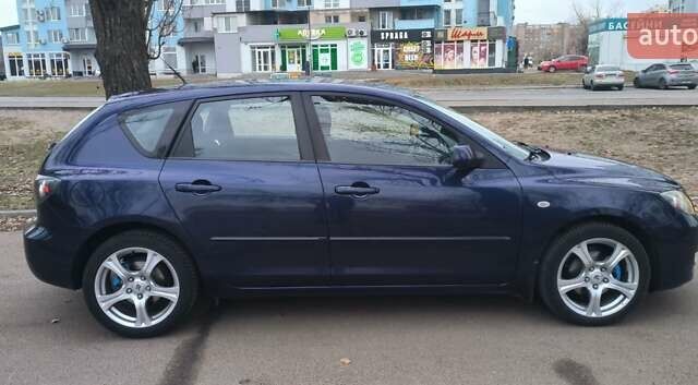 Синій Мазда 3, об'ємом двигуна 1.56 л та пробігом 219 тис. км за 5700 $, фото 1 на Automoto.ua