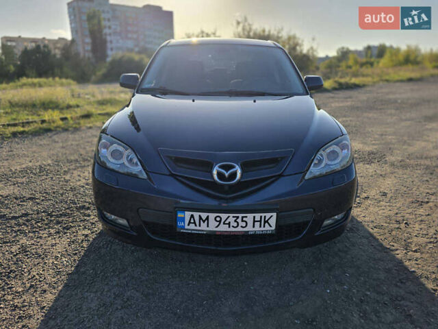Синий Мазда 3, объемом двигателя 1.6 л и пробегом 240 тыс. км за 5500 $, фото 1 на Automoto.ua