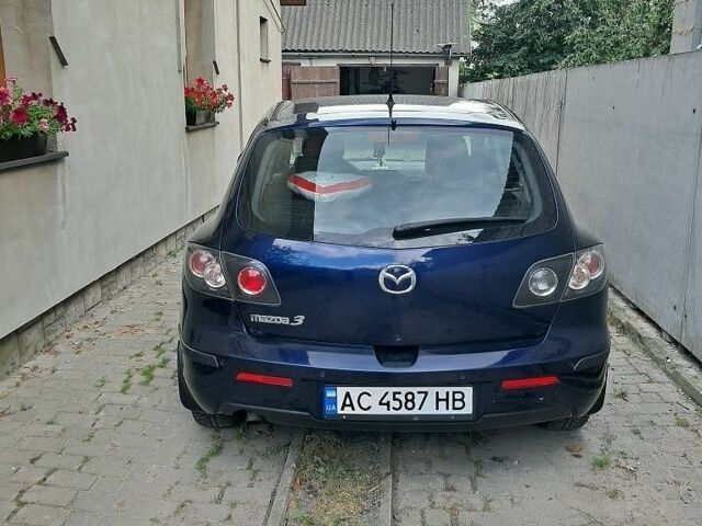 Синий Мазда 3, объемом двигателя 1.6 л и пробегом 133 тыс. км за 4900 $, фото 1 на Automoto.ua