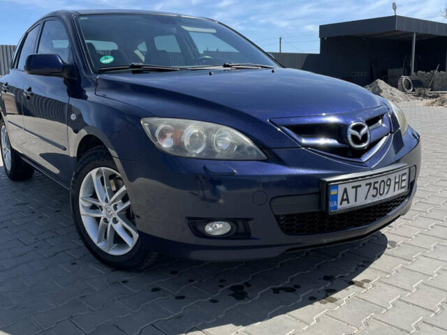 Синий Мазда 3, объемом двигателя 2 л и пробегом 260 тыс. км за 6200 $, фото 2 на Automoto.ua