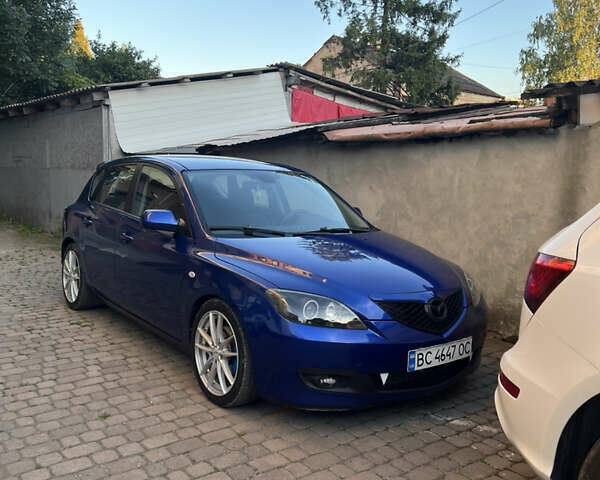 Синий Мазда 3, объемом двигателя 1.56 л и пробегом 247 тыс. км за 6500 $, фото 2 на Automoto.ua